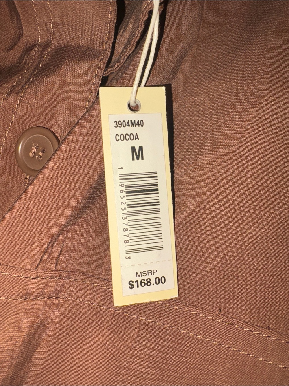 Max Studio Brown Sleeveless Utility Jumpsuit with Tie Waist - Picture 5 of 8